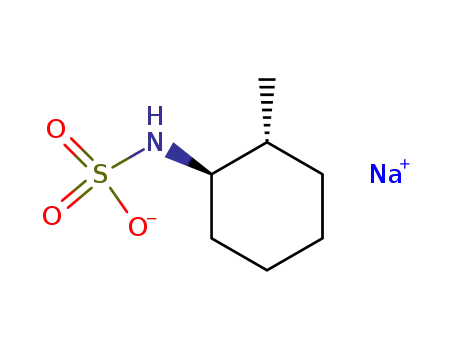 Molecular Structure of 38756-50-2 (Sulfamic acid, (2-methylcyclohexyl)-, monosodium salt)