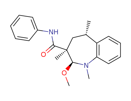 (2R,3R,5R)-REL-2,3,4,5-TETRAHYDRO-2-METHOXY-1,3,5-TRIMETHYL-N-PHENYL-1H-1-BENZAZEPINE-3-CARBOXAMIDECAS
