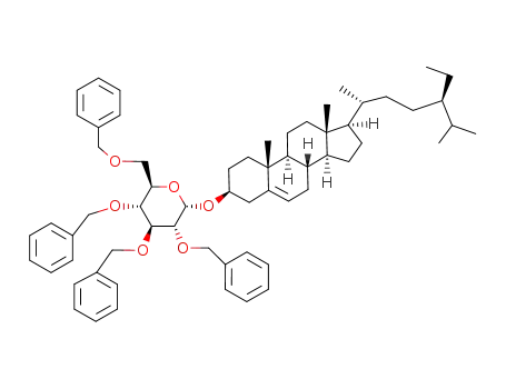 3-<(2,3,4,6-tetra-O-benzyl-α-D-glucopyranosyl)oxy>-sitosterol