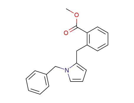 2-(1-benzyl-pyrrol-2-ylmethyl)-benzoic acid methyl ester