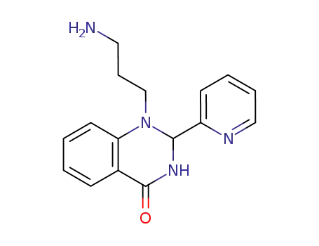 1-(3-Amino-propyl)-2-pyridin-2-yl-2,3-dihydro-1H-quinazolin-4-one