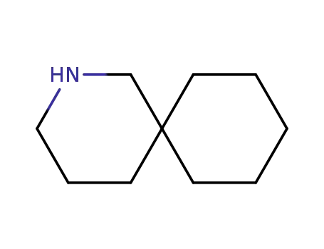 Molecular Structure of 180-48-3 (2-AZA-SPIRO[5.5]UNDECANE)