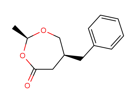 (2S,6S)-6-Benzyl-2-methyl-[1,3]dioxepan-4-one
