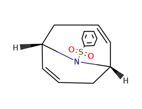 9-Azabicyclo[3.3.1]nona-2,6-diene, 9-(phenylsulfonyl)-