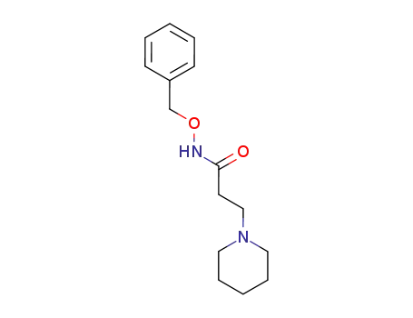 N-Benzyloxy-3-piperidin-1-yl-propionamide