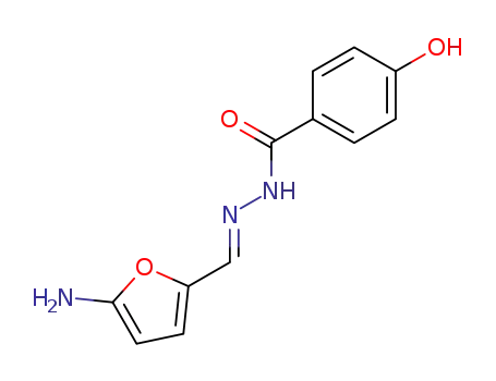 4-Hydroxy-benzoic acid [1-(5-amino-furan-2-yl)-meth-(E)-ylidene]-hydrazide