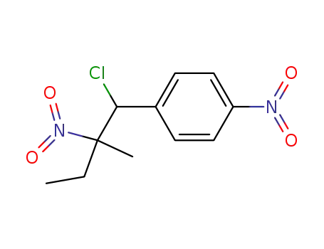 Benzene, 1-(1-chloro-2-methyl-2-nitrobutyl)-4-nitro-