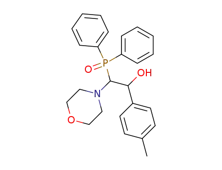 2-diphenylphosphinoyl-2-morpholin-4-yl-1-<i>p</i>-tolyl-ethanol