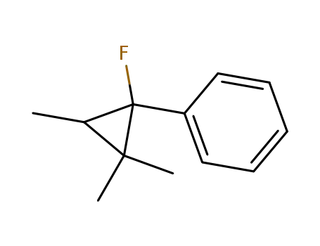 1-Fluor-2,2,3-trimethyl-1-phenyl-cyclopropan