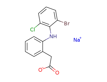 2-(2-Bromo-6-chlorophenyl)amino)-phenylacetic acid sodium salt 95%