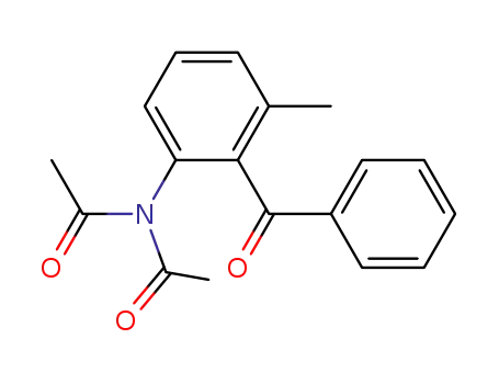N-Acetyl-N-(2-benzoyl-3-methyl-phenyl)-acetamide