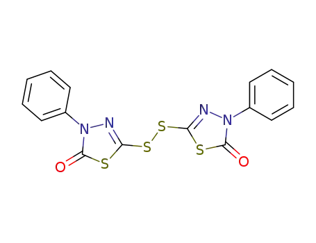 bis-<4-phenyl-5-oxo-1,3,4-thiadiazolinyl-(2)> disulfide