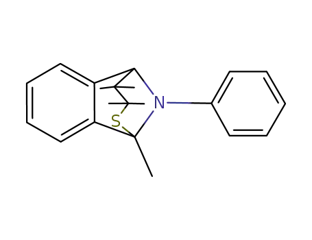 8,10,10,11,11-Pentamethyl-12-phenyl-9-thia-12-aza-tricyclo[6.3.1.0<sup>2,7</sup>]dodeca-2,4,6-triene