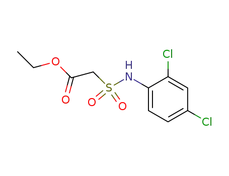(2,4-Dichloro-phenylsulfamoyl)-acetic acid ethyl ester