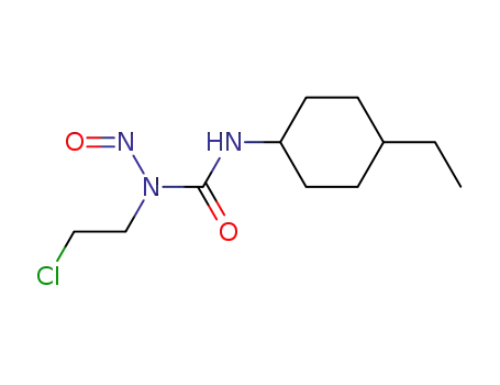 Molecular Structure of 33021-95-3 (1-(2-Chloroethyl)-3-(4-ethylcyclohexyl)-1-nitrosourea)