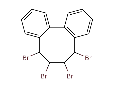 5,6,7,8-Tetrabromo-5,6,7,8-tetrahydrodibenzo<a,c>cyclooctene