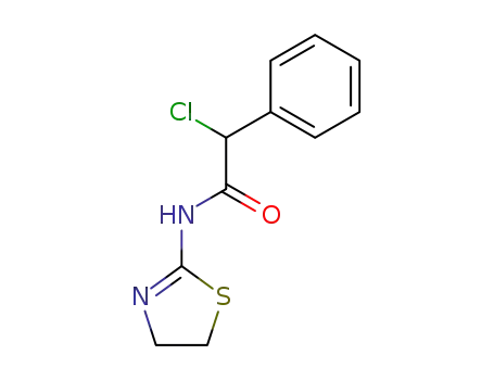 Benzeneacetamide, a-chloro-N-(4,5-dihydro-2-thiazolyl)-