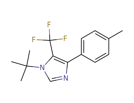 1-(t-Butyl)-4-(p-tolyl)-5-trifluoromethylimidazole