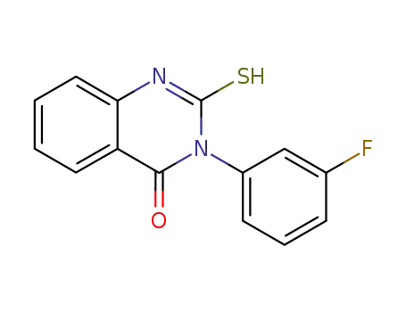 3-(3-Fluoro-phenyl)-2-mercapto-3H-quinazolin-4-one