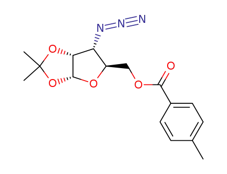 3-azido-1,2-O-isopropylidene-5-O-(4-methylbenzoyl)-3-deoxy-α-D-ribofuranose