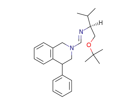 ((S)-1-tert-Butoxymethyl-2-methyl-propyl)-[1-(4-phenyl-3,4-dihydro-1H-isoquinolin-2-yl)-meth-(E)-ylidene]-amine