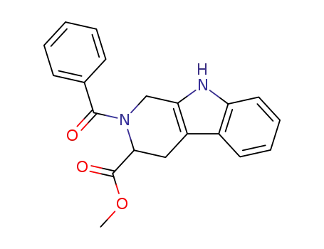 2-Benzoyl-2,3,4,9-tetrahydro-1H-β-carboline-3-carboxylic acid methyl ester
