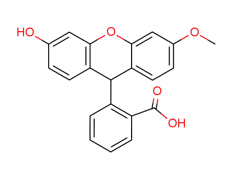 Molecular Structure of 65144-30-1 (3-O-METHYLFLUORESCEIN)