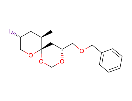 (4R,6S,9R,11R)-4-Benzyloxymethyl-9-iodo-11-methyl-1,3,7-trioxa-spiro[5.5]undecane
