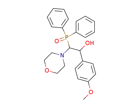 2-diphenylphosphinoyl-2-morpholin-4-yl-1-(4-methoxy-phenyl)-ethanol