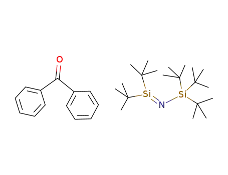 N-(Tri-tert-butylsilyl)di-tert-butylsilanimin-Benzophenon