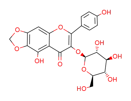 3,5,4'-trihydroxy-6,7-methylenedioxyflavone-3-O-β-D-glucopyranoside