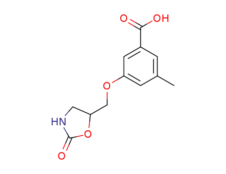 3-Methyl-5-((2-oxo-5-oxazolidinyl)methoxy)benzoic acid