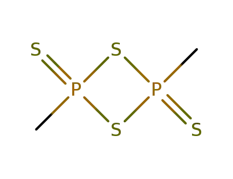 Molecular Structure of 1121-81-9 (2,4-dimethyl-1,3,2,4-dithiadiphosphetane 2,4-disulfide)