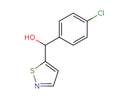5-Isothiazolemethanol, a-(4-chlorophenyl)-