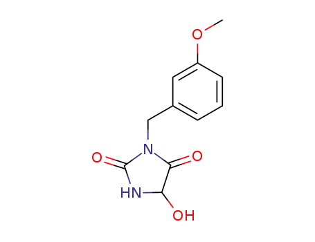 2,4-Imidazolidinedione, 5-hydroxy-3-[(3-methoxyphenyl)methyl]-