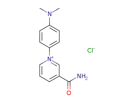 3-Carbamoyl-1-(4-dimethylamino-phenyl)-pyridinium; chloride