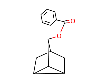 Molecular Structure of 87848-36-0 (3-Benzoyloxyquadricyclane)