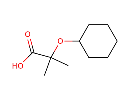 Propionic acid, 2-(cyclohexyloxy)-2-methyl-