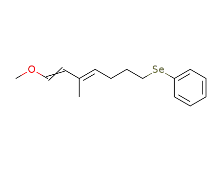 (1Ξ,6E)-1-Methoxy-3-methyl-7-(phenylseleno)hepta-1,3-diene