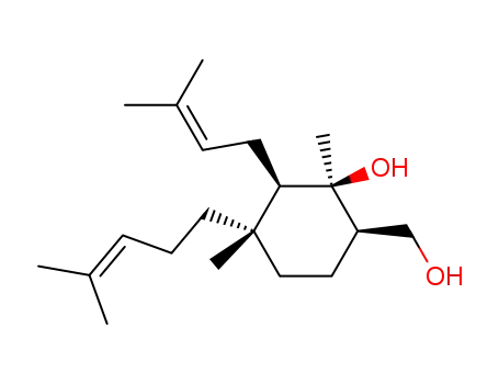 Molecular Structure of 112967-47-2 ((+/-)-1-epi-magydardienediol)