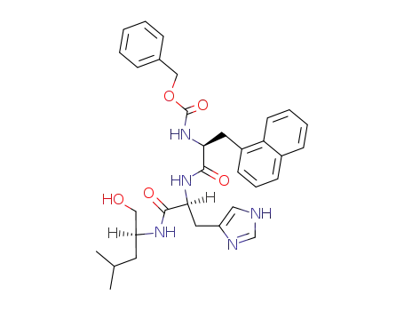 Benzyloxycarbonyl-L-(1-naphthyl)alanyl-L-histidyl-L-leucinol