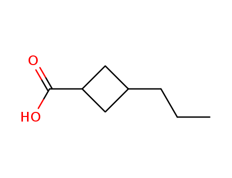 Cyclobutanecarboxylic acid, 3-propyl-