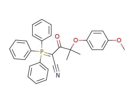 2-(4-methoxyphenoxy)-2-methyl-propionyl-cyanomethylenetriphenylphosphorane