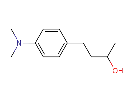 Molecular Structure of 120049-61-8 (4-[4-(DIMETHYLAMINO)PHENYL]BUTAN-2-OL)
