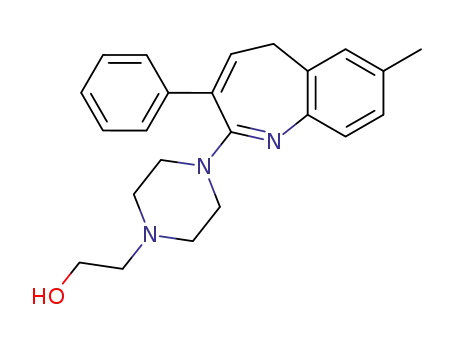 2-[4-(7-Methyl-3-phenyl-5H-benzo[b]azepin-2-yl)-piperazin-1-yl]-ethanol