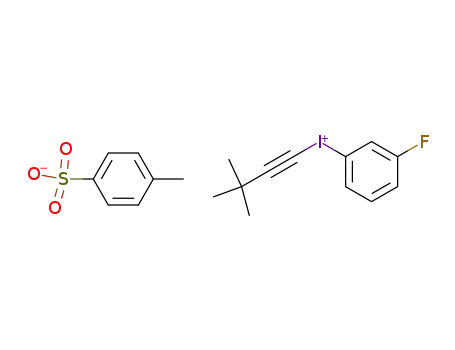 (tert-Butylethynyl)(3-fluorophenyl)iodonium tosylate
