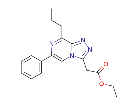 (6-Phenyl-8-propyl-[1,2,4]triazolo[4,3-a]pyrazin-3-yl)-acetic acid ethyl ester