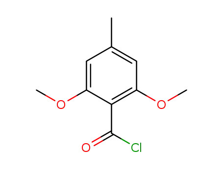 Molecular Structure of 54812-40-7 (Benzoyl chloride, 2,6-dimethoxy-4-methyl-)