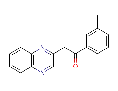 Ethanone, 1-(3-methylphenyl)-2-(2-quinoxalinyl)-