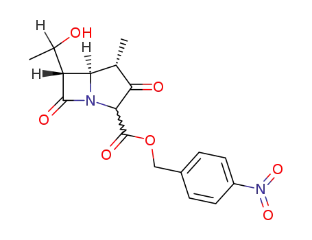 (4S,5R,6S)-6-(1-Hydroxy-ethyl)-4-methyl-3,7-dioxo-1-aza-bicyclo[3.2.0]heptane-2-carboxylic acid 4-nitro-benzyl ester